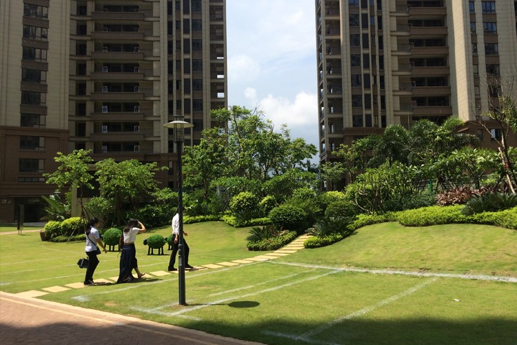 绿地江东首府实景图