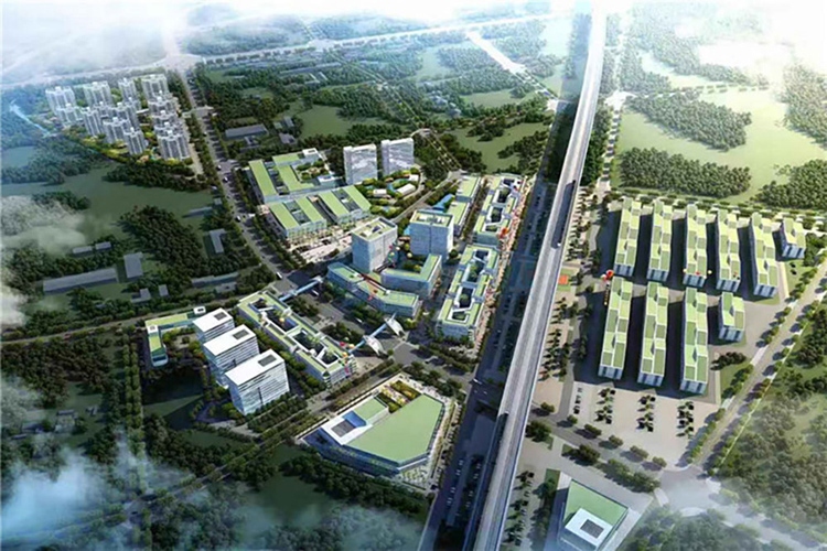滨湖尚城-项目鸟瞰图